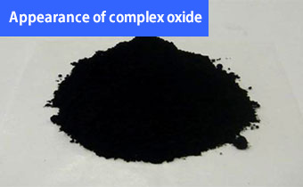 Appearance of Complex Oxide Powder