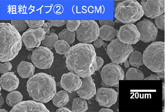 複合酸化物粉（燃料電池材料）外観「粗粒タイプ（2）（LSCM)」